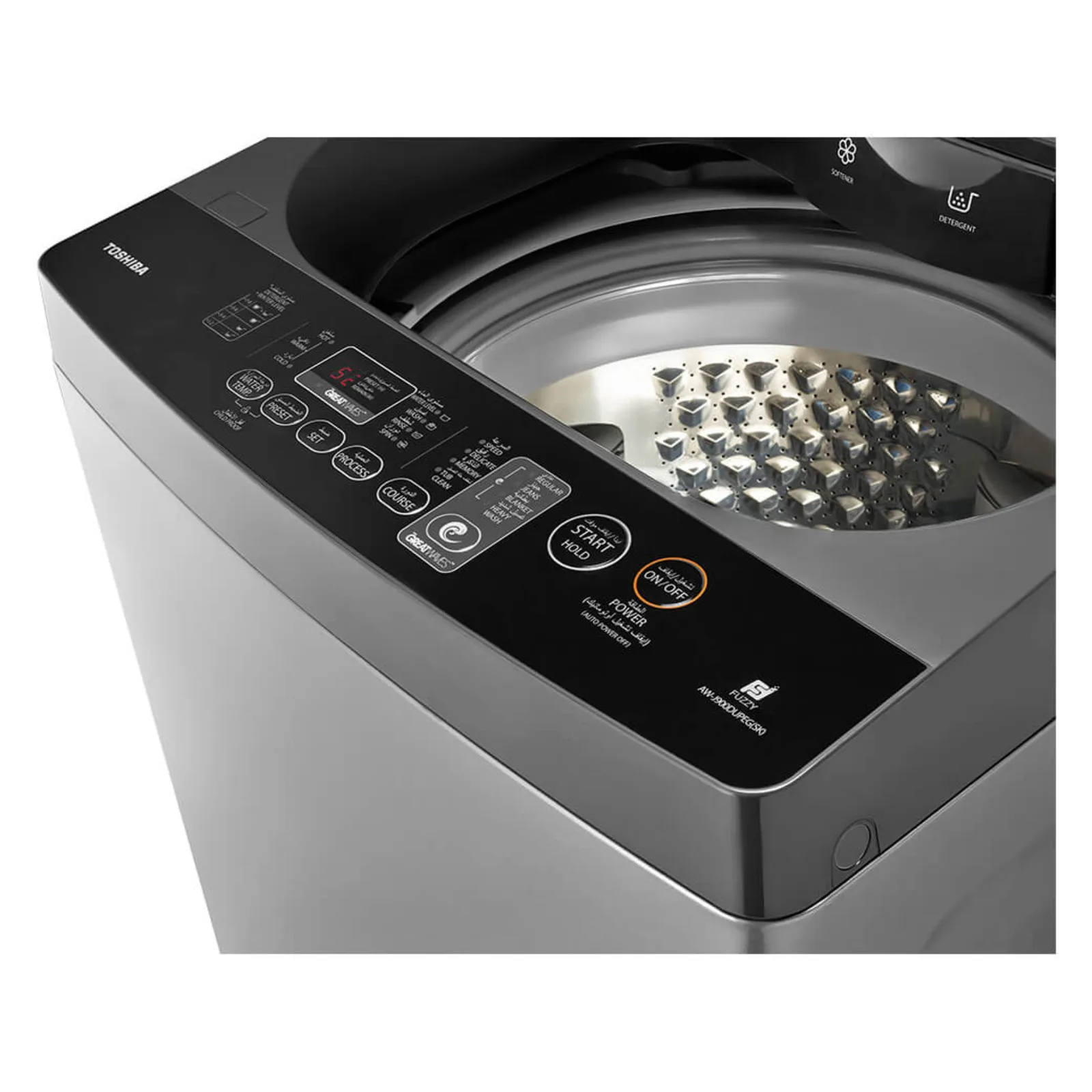 Toshiba Midea 13kg Top Load Washer AW-DUK1300KUPG(SK)