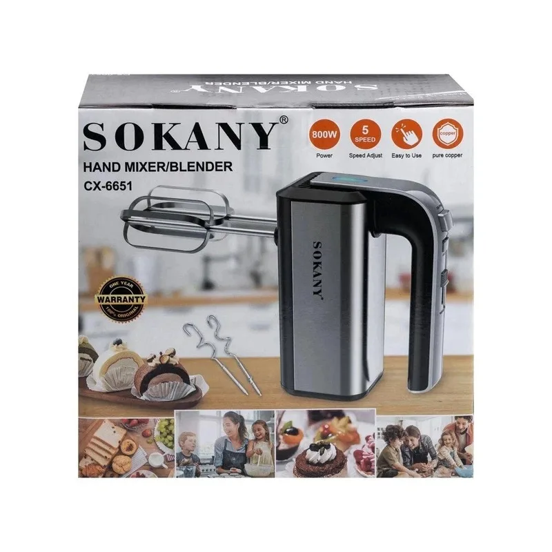 مضرب بيض سوكاني 800 وات CX-6651