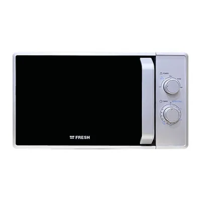 ميكرويف فريش 25 لتر سولو ميكانيكال فضي FMW-25MC-S