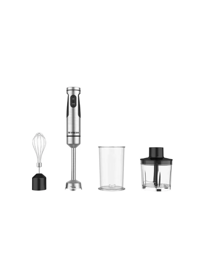 Fresh 1500W Hand Blender with Chopper Black