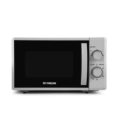 ميكرويف فريش 20 لتر سولو ميكانيكال فضي FMW-20MC-S