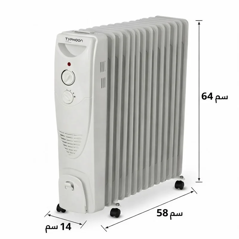 Tornado Oil Heater 13 Fins MAV 2513 T