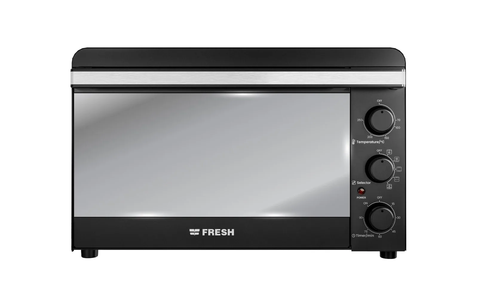 Fresh Electric Oven 48L Black Eco Plus FR-4804RCL