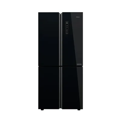 ثلاجة هاير 502 لتر 4 باب إنفرتر أسود زجاج HRF-550TDBG