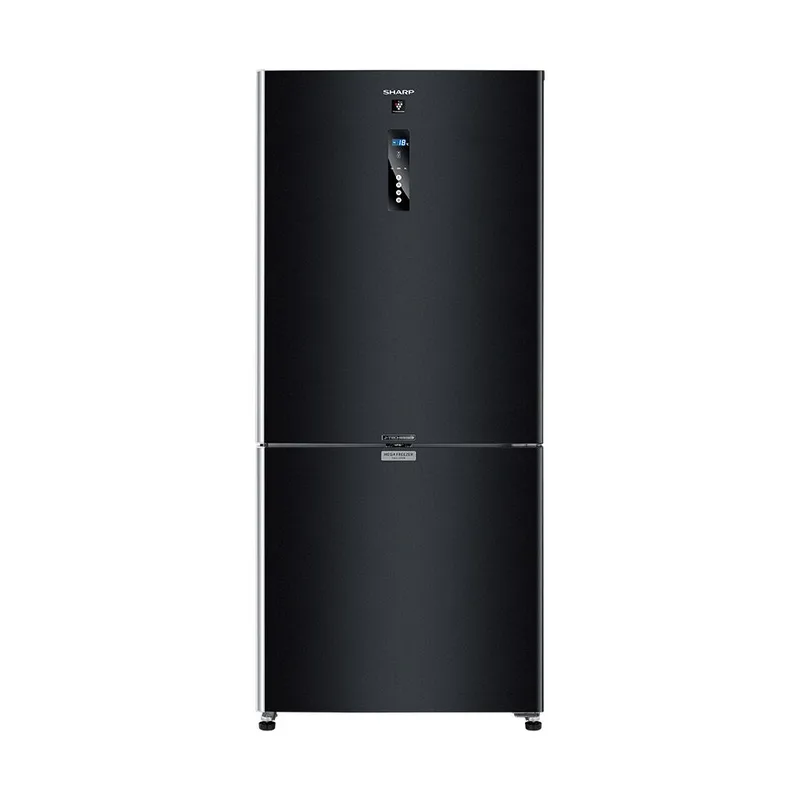 ثلاجة شارب 558 لتر نوفروست أسود SJ-PV73K-BK