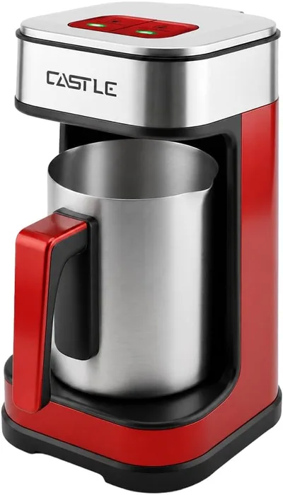 Castle Turkish Coffee Maker Red TCM7020R