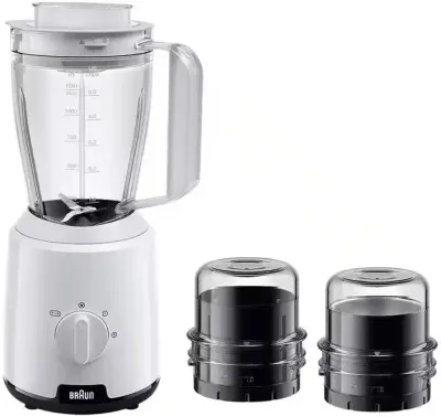 Braun Glass Blender 500W with 2 Mills 0153