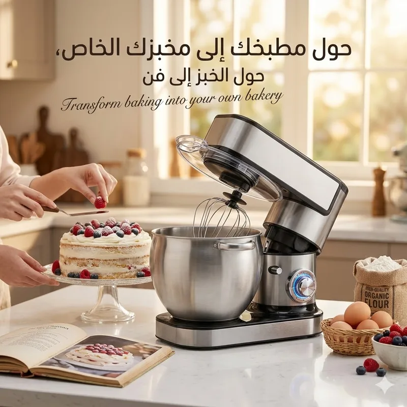 Black Stone Stand Mixer 5L SC-608