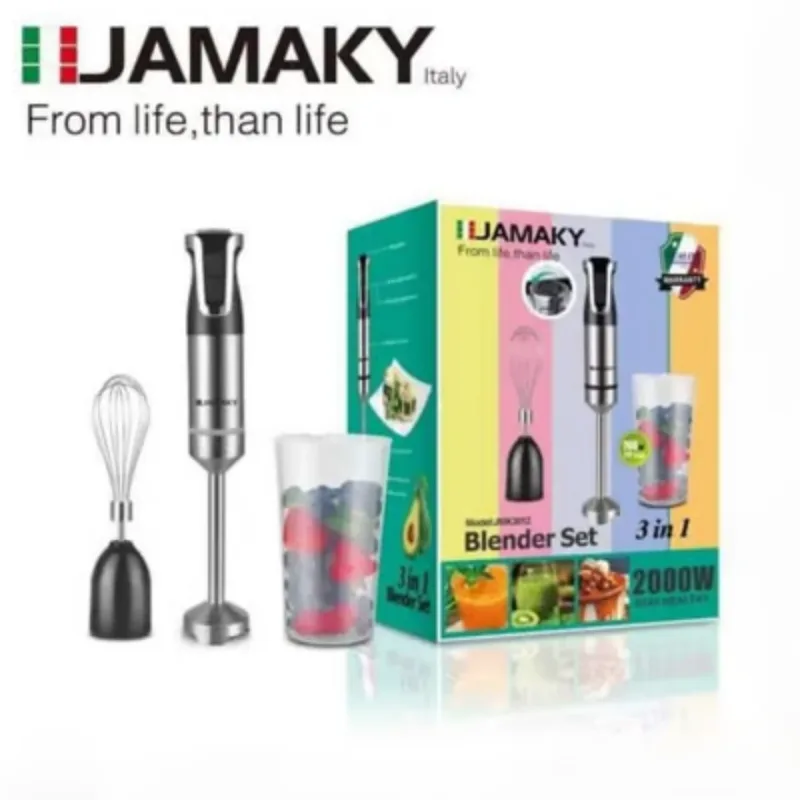 Jamaky 3-in-1 2000W Hand Blender